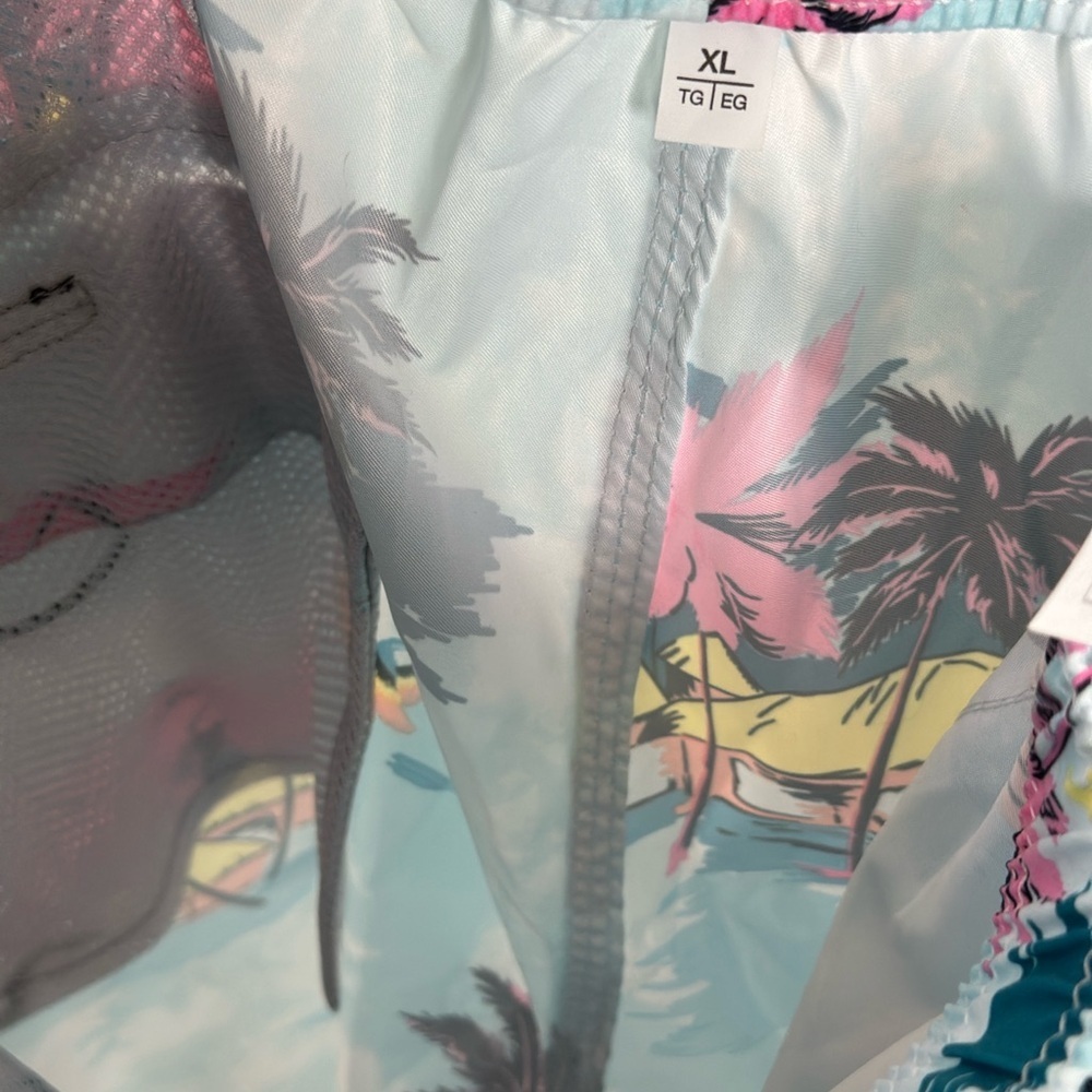 NWT Billabong Tropical Print Men's Swim Shorts XL - Picture 9 of 9